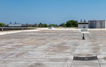 Hungladder commercial flat roofing
