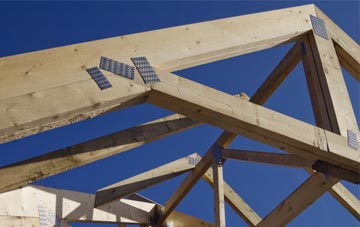 Hungladder roof trusses for new builds and additions
