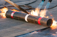 Hungladder flat roof sealing